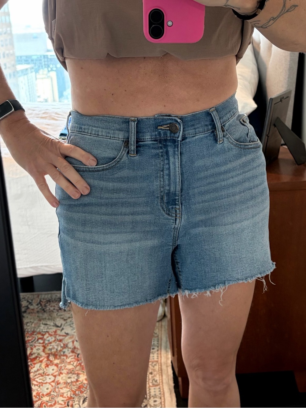 Calvin Klein denim shorts